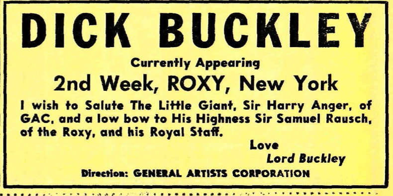 buckley dick lord Buckley dick lord